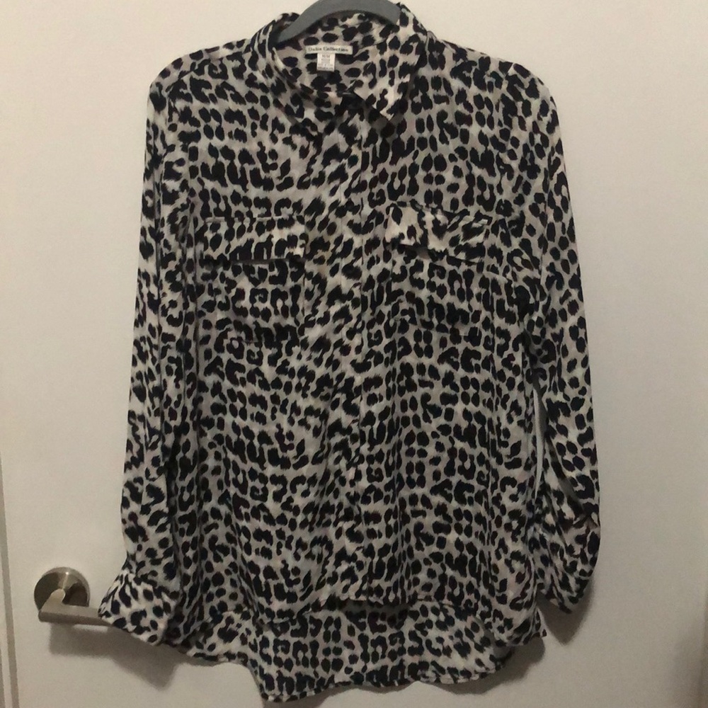 💙Two for $30💙Leopard Print Blouse